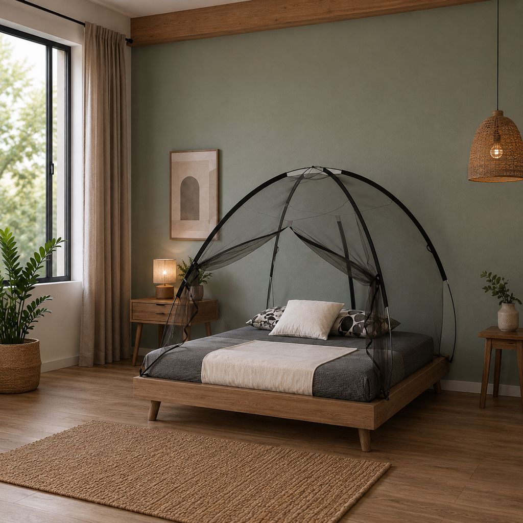 Moustiquaire de Lit 200 x 180 x 135 cm