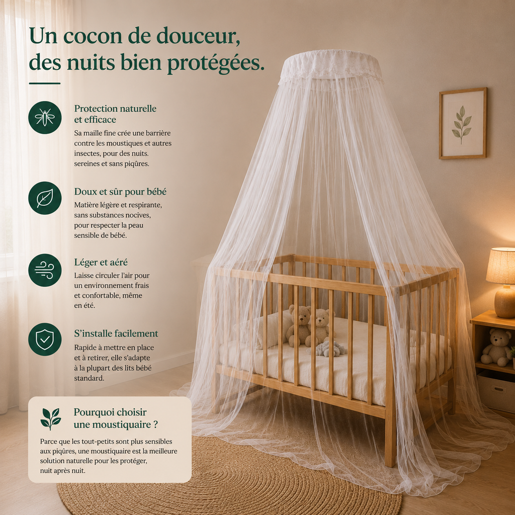 Moustiquaire Bébé Suspendu