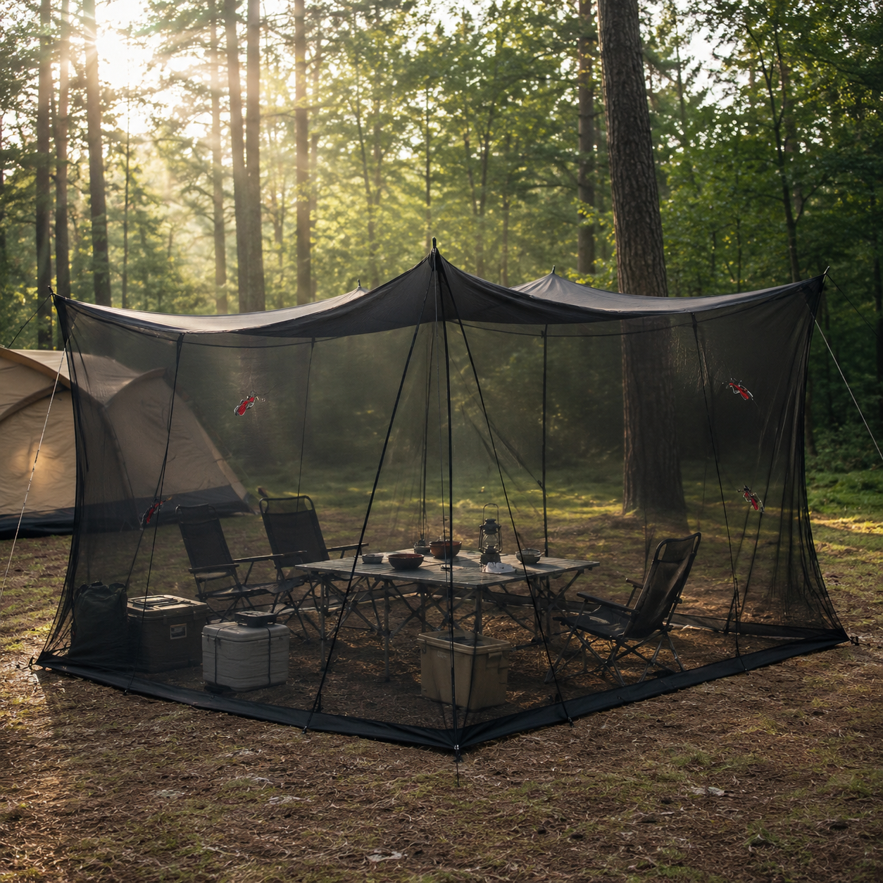 Grande Moustiquaire Camping 300x300x250cm