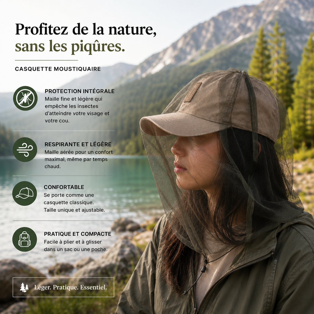 Moustiquaire Casquette