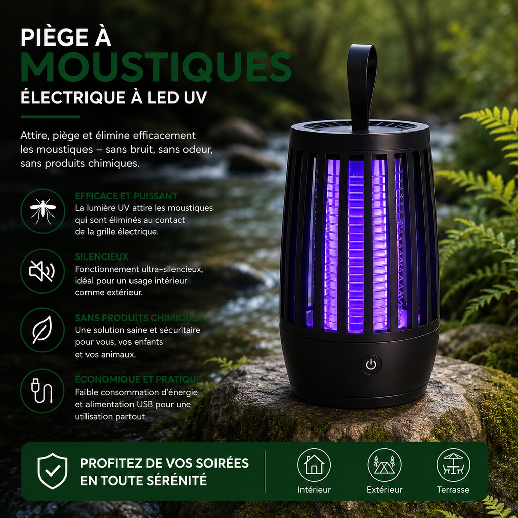 Piège Anti-moustiques UV