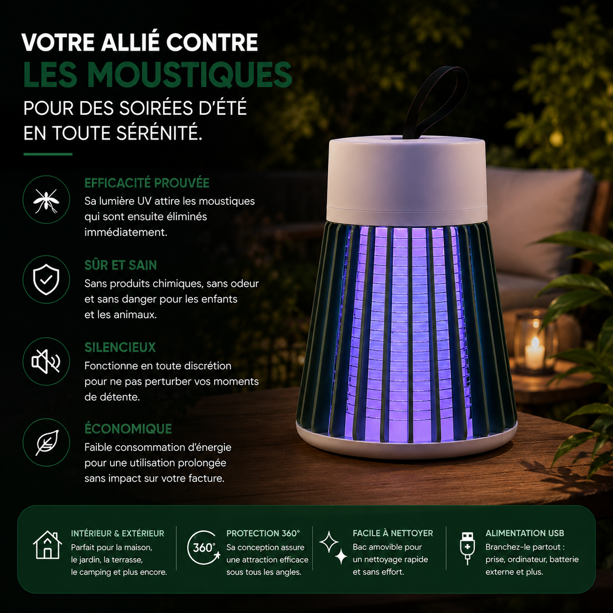 Lampe à Poser UV